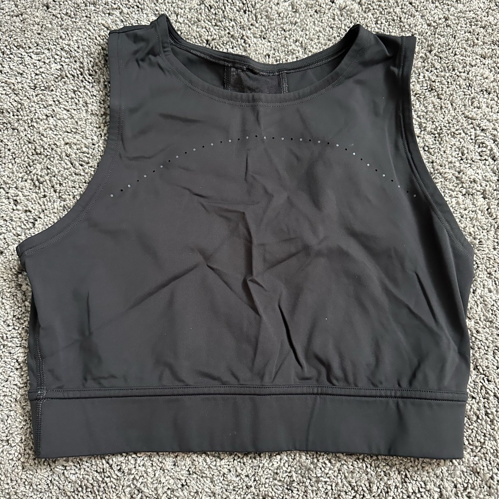 Lululemon Crop Tank with Mesh Back
